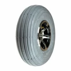 Outlet 🧨 Mon Ster 10x3 (3.00-4, 260x85) Pneumatic Front Wheel Assembly For The Merits Pioneer 4 (S141/S1412/S1413) Mobility Scooter 🤩