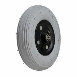 Cheapest ⭐ 8"x2" (200x50) Foam-Filled Caster Wheel Assembly With Bearings For Invacare Power Chairs 🧨