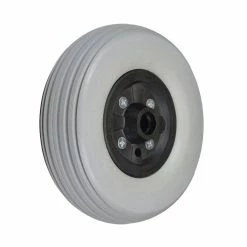 Best reviews of 🤩 Mon Ster 8" X 2-1/4" Solid Urethane Caster Wheel Assembly (without 5/16" Bearings) For Mobility Scooters & Power Chairs 🌟