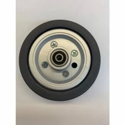 Promo 👍 Mon Ster 6"x2" Dark Gray Rear Caster Wheel Assembly For The Jazzy & Quantum J6 (Blemished) ✨ -mobility wheel assemblies Shop Pic 3 P49 2330 X01