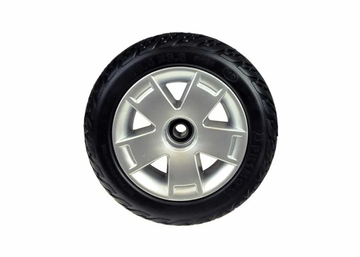 Budget 👍 Mon Ster Black Flat Free Front Wheel Assembly For The 4-Wheel Pride Maxima (SC940/SC941) 👍 2 Budget 👍 Mon Ster Black Flat Free Front Wheel Assembly For The 4-Wheel Pride Maxima (SC940/SC941) 👍 - Image 2