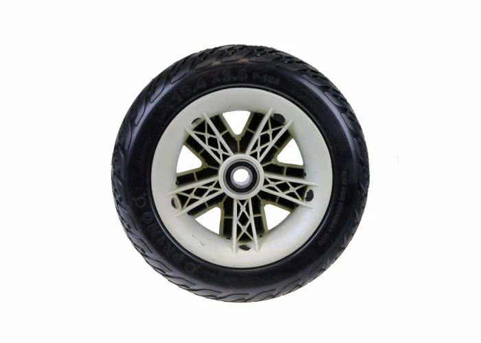 Budget 👍 Mon Ster Black Flat Free Front Wheel Assembly For The 4-Wheel Pride Maxima (SC940/SC941) 👍 3 Budget 👍 Mon Ster Black Flat Free Front Wheel Assembly For The 4-Wheel Pride Maxima (SC940/SC941) 👍 - Image 3