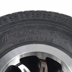 Cheap 🔔 Mon Ster 3.00-4 (10"x3", 260x85) Solid Front Wheel Assembly For The Drive Daytona 4 And Daytona 4 GT Mobility Scooters ✨ -mobility wheel assemblies Shop d25 3858 5