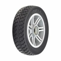 Budget 💯 Mon Ster 8"x2" (200x50) Black Flat-Free Front Wheel Assembly For The Drive Medical Spitfire Scout DLX 4-Wheel Scooter 🎁