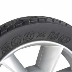 New ✨ Mon Ster 8"x2" (200x50) Rear Wheel Assembly For The EV Rider Transport AF (S19AF) ✔️ -mobility wheel assemblies Shop e73 2025 5