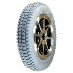 Coupon 🤩 Mon Ster 14"x3" (3.00-8) Flat-Free Drive Wheel Assembly For Jazzy 1104, Jet 1 HD, And Jet 2 HD 🛒