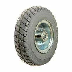 Coupon 👏 Mon Ster 2.80/2.50-4 (9"x3") Flat Free Front Wheel Assembly For The PaceSaver Plus III 😉