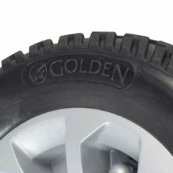 Outlet 😉 Golden Technologies Rear Wheel Assembly With Matte Silver Cover For The Golden Companion (GC440) 🥰 10 Outlet 😉 Golden Technologies Rear Wheel Assembly With Matte Silver Cover For The Golden Companion (GC440) 🥰 -mobility wheel assemblies Shop g45 7063 6