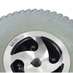 Flash Sale 🎉 Mon Ster 3.00-4 (10"x3", 260x85) Pneumatic Rear Wheel Assembly For The Rascal 235, 245, 305, And 600 Series 💯 -mobility wheel assemblies Shop m35 4300 5