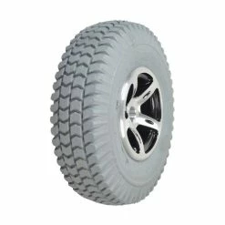 Deals 🎁 Mon Ster 10"x3" (3.00-4, 260x85) Foam-Filled Rear Wheel Assembly For The Merits Pioneer 3 & Pioneer 4 ✔️