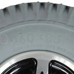 Deals 🎁 Mon Ster 10"x3" (3.00-4, 260x85) Foam-Filled Rear Wheel Assembly For The Merits Pioneer 3 & Pioneer 4 ✔️ -mobility wheel assemblies Shop m35 4444 5