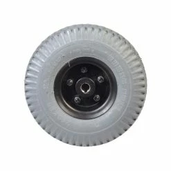 Deals ⭐ Mon Ster 3.00-4 (10"x3", 260x85) Flat-Free Rear Wheel Assembly For The Merits Regal (P310) Power Chair 😉 -mobility wheel assemblies Shop m48 1004 3