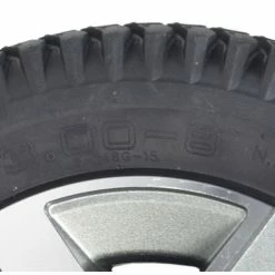 Wholesale ✔️ 14"x3" Flat-Free Wheel Assembly With Titanium Rim For The Quantum Q6 Edge 2.0 & Q6 Edge 2.0 X 💯 -mobility wheel assemblies Shop p49 4235 4