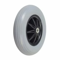 Flash Sale 🎁 Mon Ster 8"x2" (200x50) Front Anti-tip Wheel Assembly For Jazzy & Quantum Power Chairs (WHLASMB1334) 👏