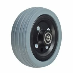 Top 10 💯 Mon Ster 6"x2" Flat-Free Caster Wheel Assembly With Gray Tire For Jazzy Power Chairs 👍