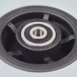 Best Sale 🧨 Mon Ster 5"x1.75" Flat-Free Front Caster Wheel Assembly For Jazzy 600 Power Chairs 🎁 -mobility wheel assemblies Shop p49 8215 3