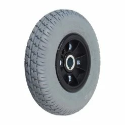 Deals โญ Mon Ster 8"x2" (200x50) Gray Flat-Free Rear Wheel Assembly For The Go-Go Travel Vehicle And Go-Chair โ๏ธ