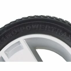 Flash Sale ⌛ Mon Ster 9"x3" (2.80/2.50-4) Black Flat-Free Rear Wheel Assembly With Silver Tri-Spoke Rim For The Go-Go Elite Traveller Plus (SC53/SC54), Elite Traveller Plus HD (SC53HD/SC54HD), & Sport (S73/S74) 😍 -mobility wheel assemblies Shop p49 9106 5