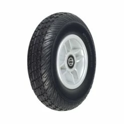 Brand new โ Mon Ster 8"x2" (200x50) Black Flat-Free Front Wheel Assembly With Silver Rim For The Go-Go Elite Traveller Plus (SC54) Mobility Scooter ๐ฏ