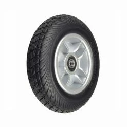 Buy ๐ Mon Ster 7"x2" Black Flat-Free Front Wheel Assembly With Silver Rim For The Go-Go Elite Traveller (SC44E) & Go-Go Ultra X (SC44X) 4-Wheel Mobility Scooter ๐ฏ