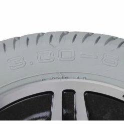 Best Pirce 🛒 Mon Ster 14"x3" (3.00-8) Flat-Free Drive Wheel Assembly For The Jazzy Select 14 And Select 14 XL 🌟 -mobility wheel assemblies Shop p49 9181 1