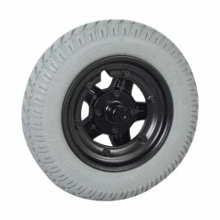 Best Pirce 🛒 Mon Ster 14"x3" (3.00-8) Flat-Free Drive Wheel Assembly For The Jazzy Select 14 And Select 14 XL 🌟 -mobility wheel assemblies Shop p49 9181 4