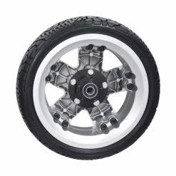 Hot Sale 💯 Mon Ster 12.9x4 Foam-Filled Front Wheel Assembly For The Pride Pursuit (SC713) Mobility Scooter (WHLASMB2074) 🌟 -mobility wheel assemblies Shop p49 9191 3