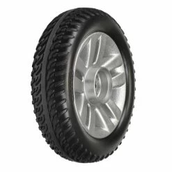 New 😍 Mon Ster 7"x2" Black Front Wheel Assembly For ActiveCare/Drive Medical Spitfire EX Series Scooters 🔥