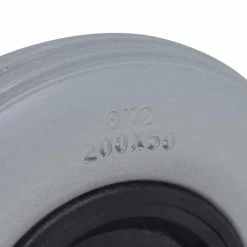 Budget ❤️ 8"x1-3/4" Flat-Free Caster Wheel Assembly For Invacare Power Chairs 🤩 -mobility wheel assemblies Shop q76 8423 5