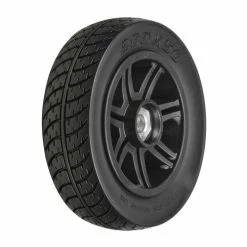 Hot Sale ⭐ Mon Ster 8"x2" (200x50) Black Flat-Free Rear Wheel Assembly For The Drive Medical Spitfire Scout Scooter ❤️